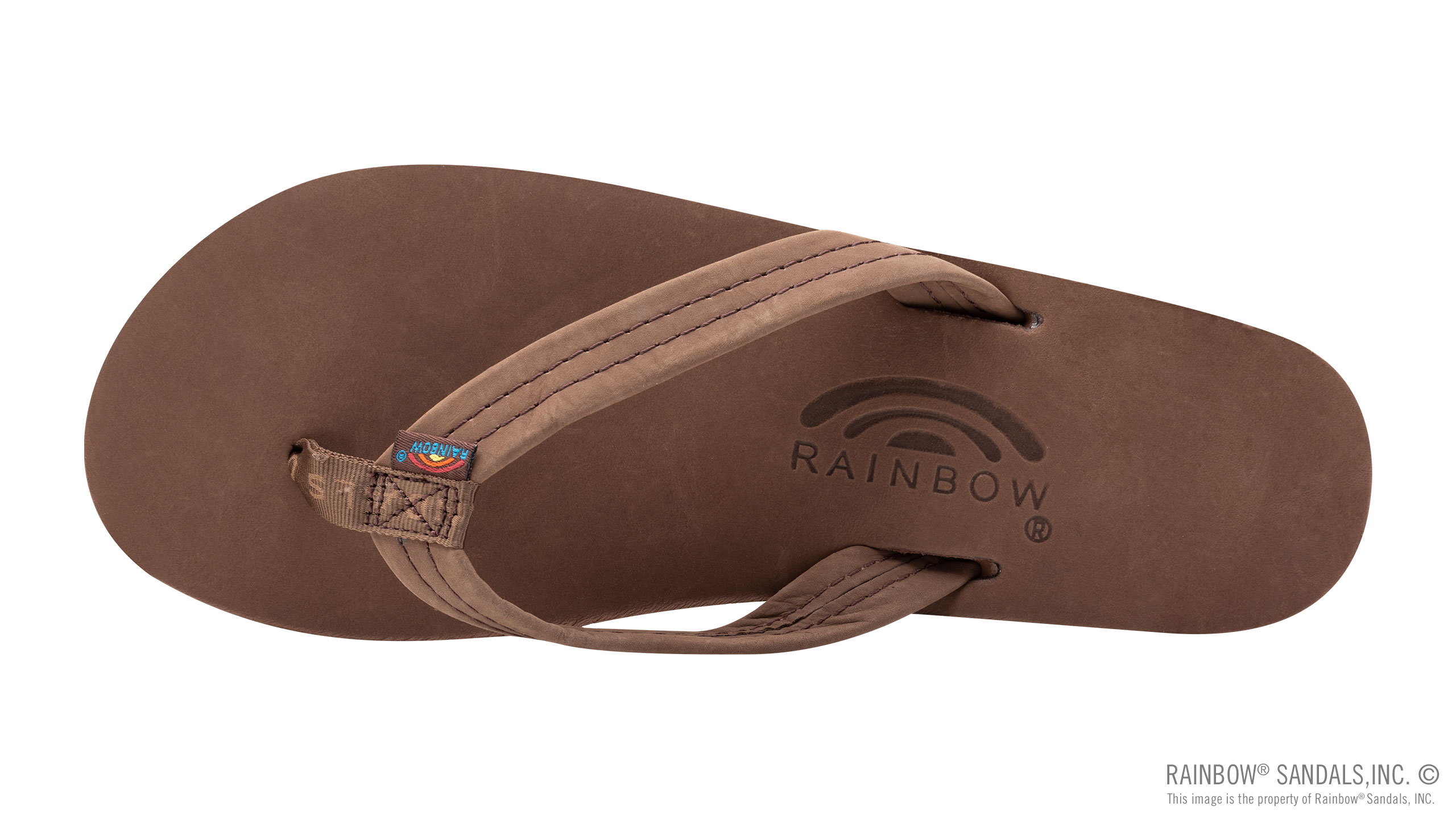 Four Layer Leather Wedge with a 3/4" Leather Strap - Image 3
