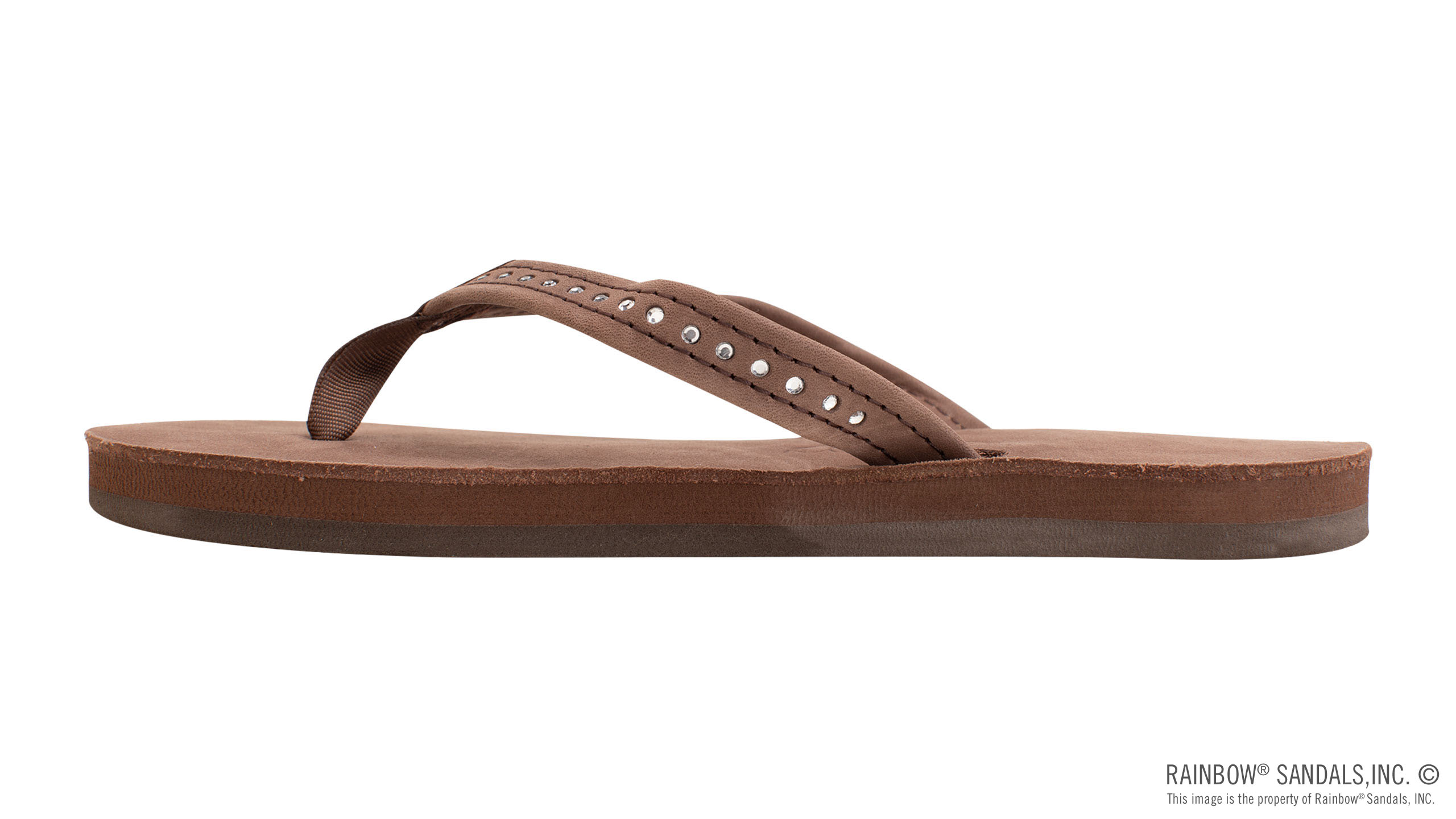 Kids Crystal Premier Leather 1/2" Narrow Strap - Image 2