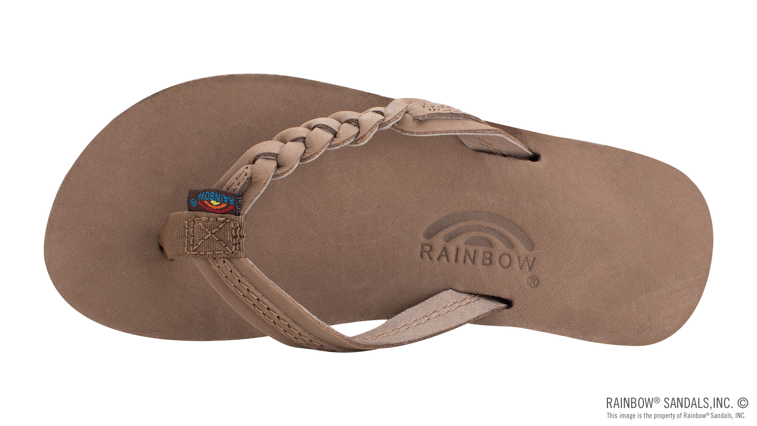 Kids Flirty Braidy- Premier Leather Braided 1/2" Strap - Image 3