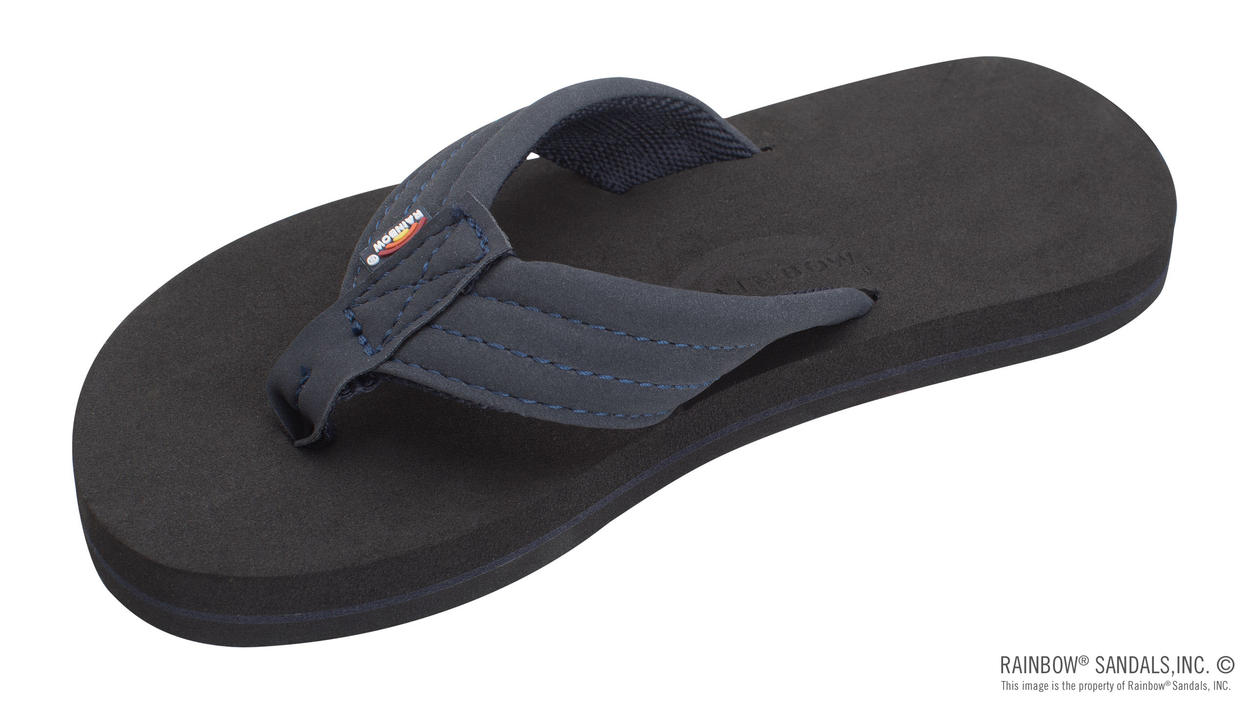 The Grombow - Soft Rubber Top Sole with 1" Strap and Pin line