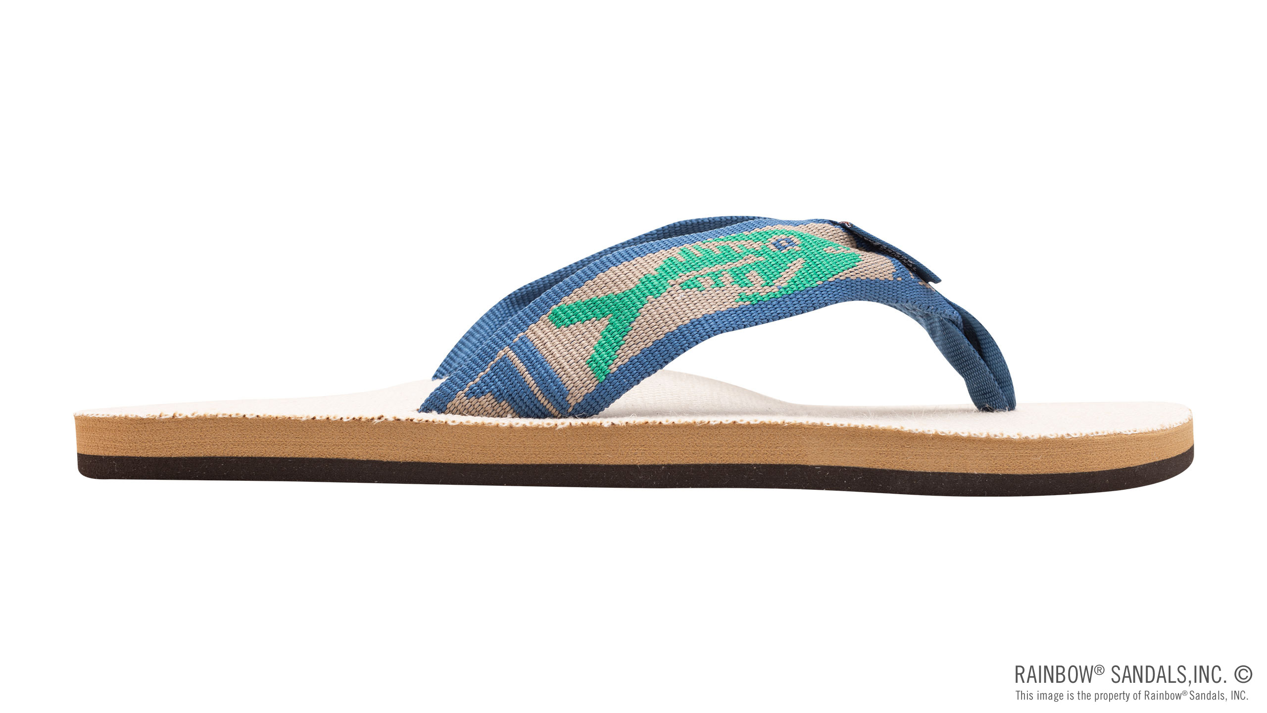 Single Layer Hemp with a 1" Nylon Fish Pattern Strap - Image 4