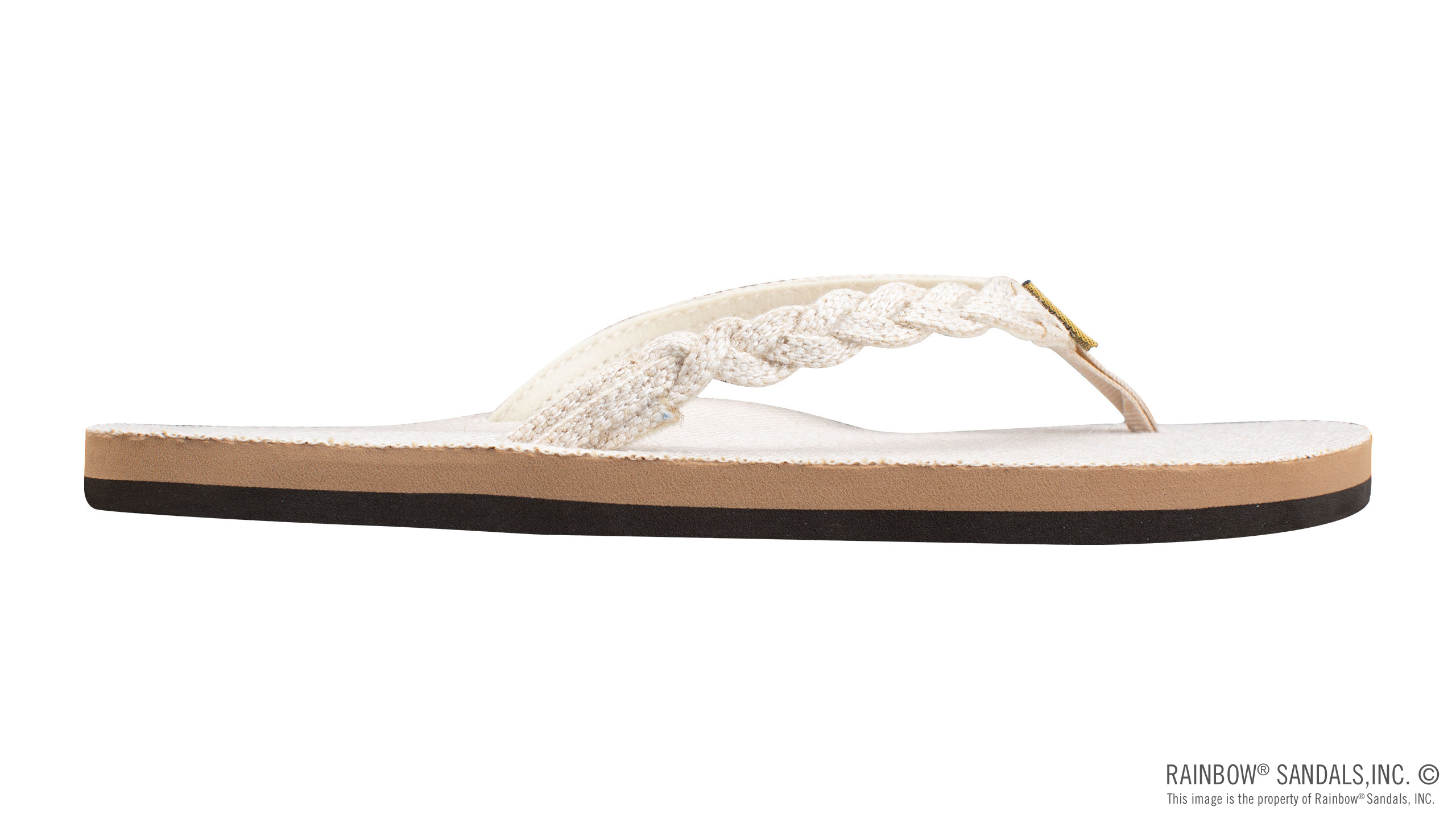 Hemp Flirty Braidy - Single Layer Arch Support with a 1/2" Braided Strap - Image 4