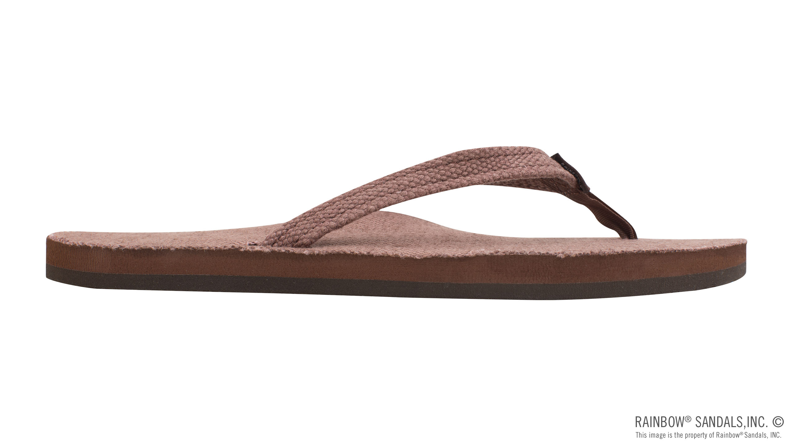 Single Layer Hemp with Arch Support and 1/2" Narrow Strap - Image 4