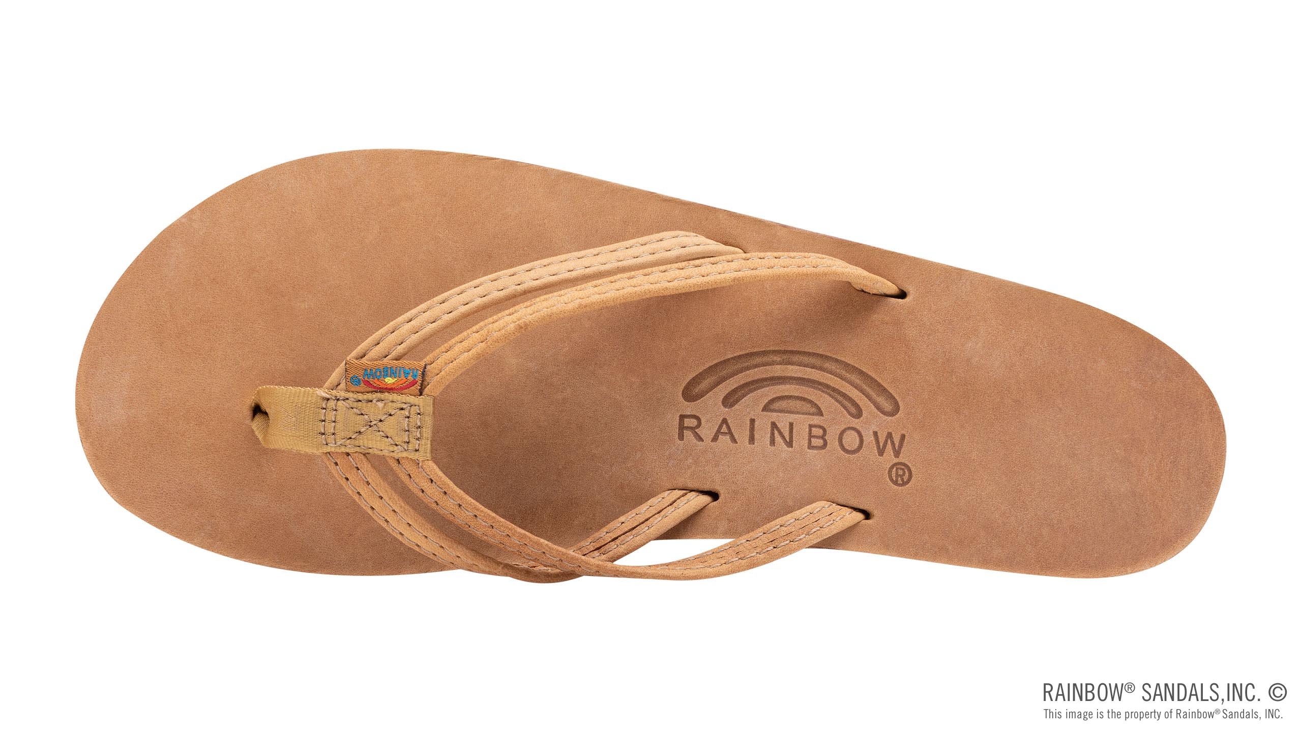 The Sandpiper - Luxury Leather Single Layer Arch Support with 1/3" Double Narrow Strap - Image 3