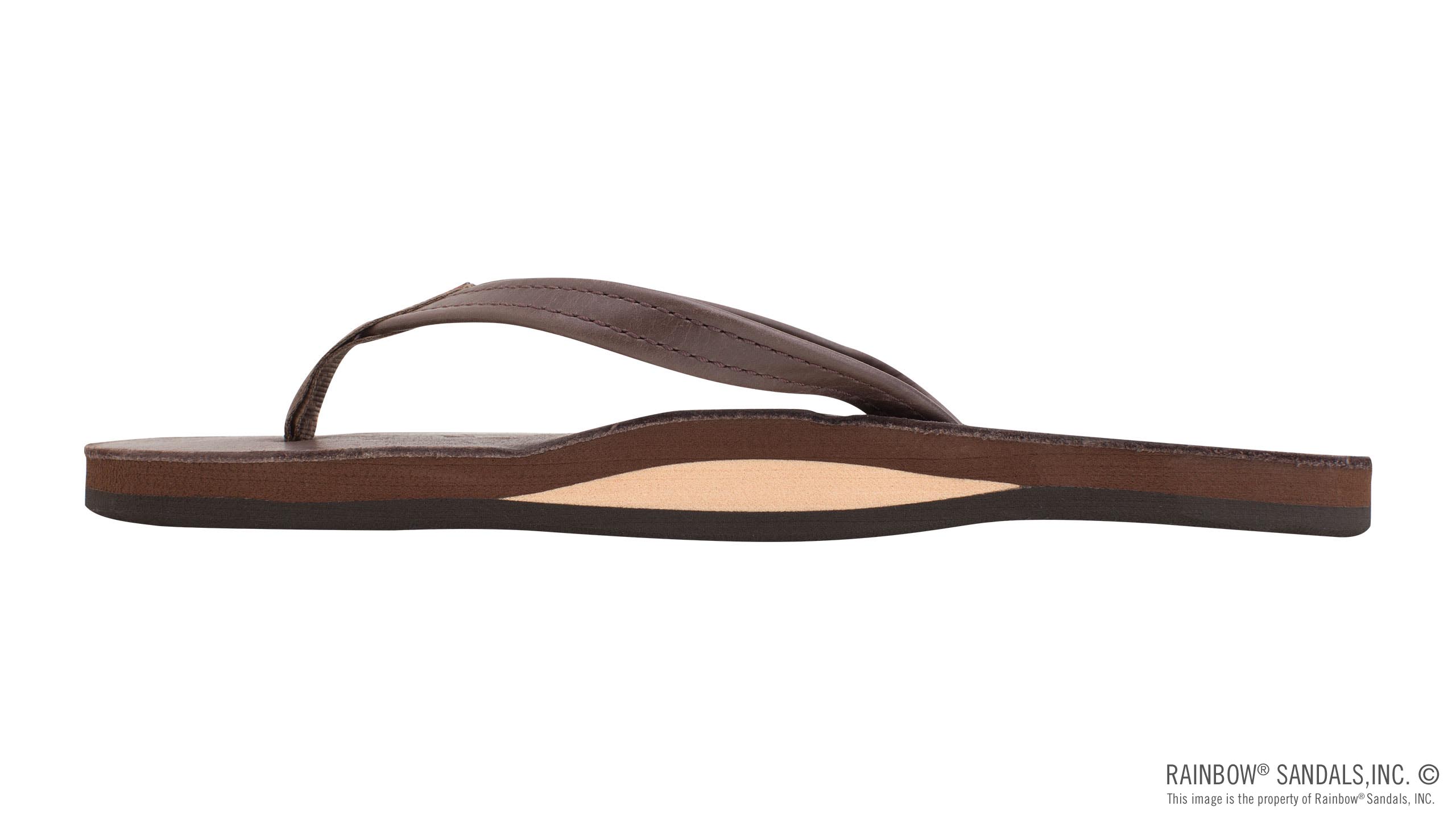 Single Layer Classic Leather with Arch Support and a 1/2" Narrow Strap - Image 2