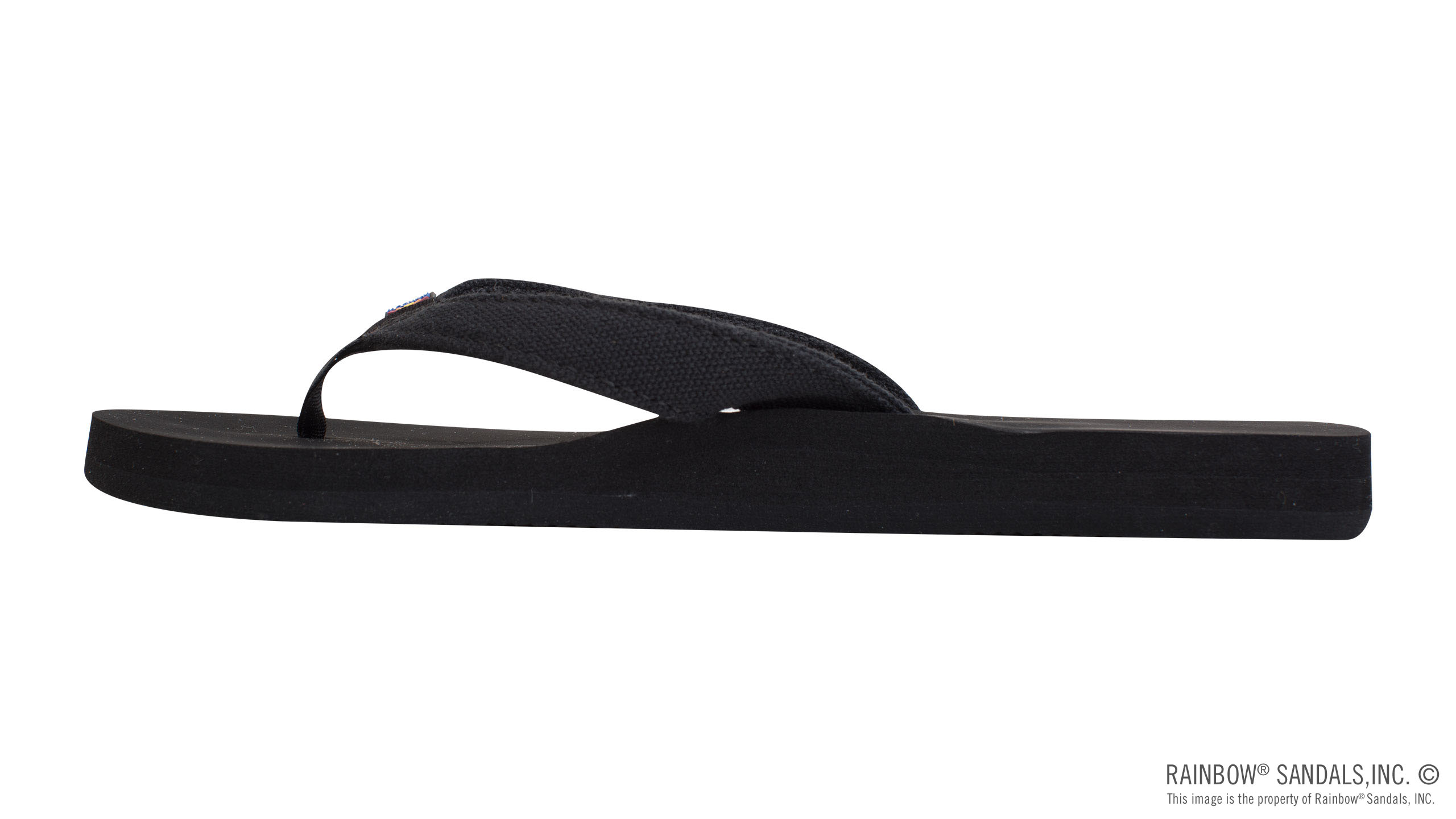 The Bella - Soft Top Black Tapered Canvas Strap - Image 2