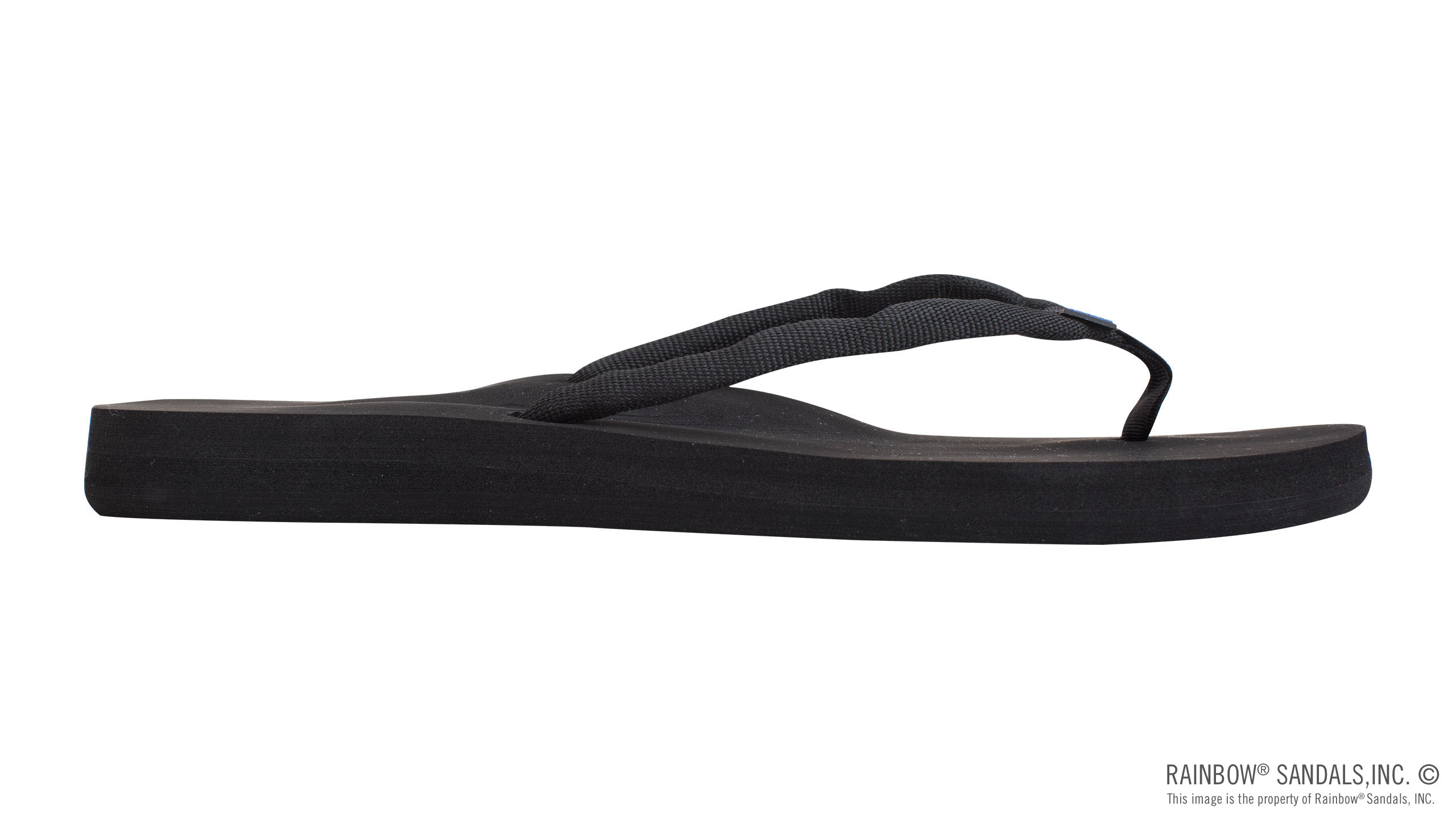 Low Cloud - Single Layer Wedge Soft Top with Arch Support and 1/3" Polyester Strap - Image 4
