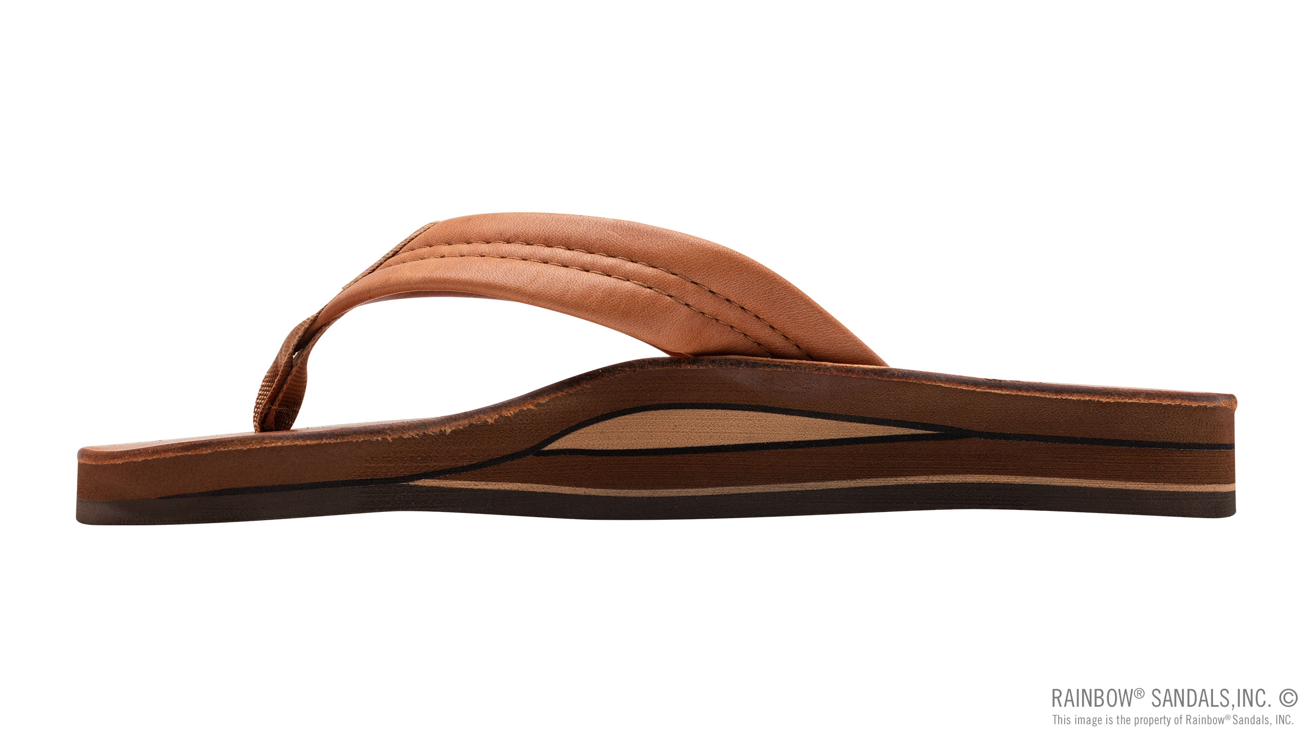 Luxury Leather - Double Layer Arch Support with a 1" Strap - Image 2