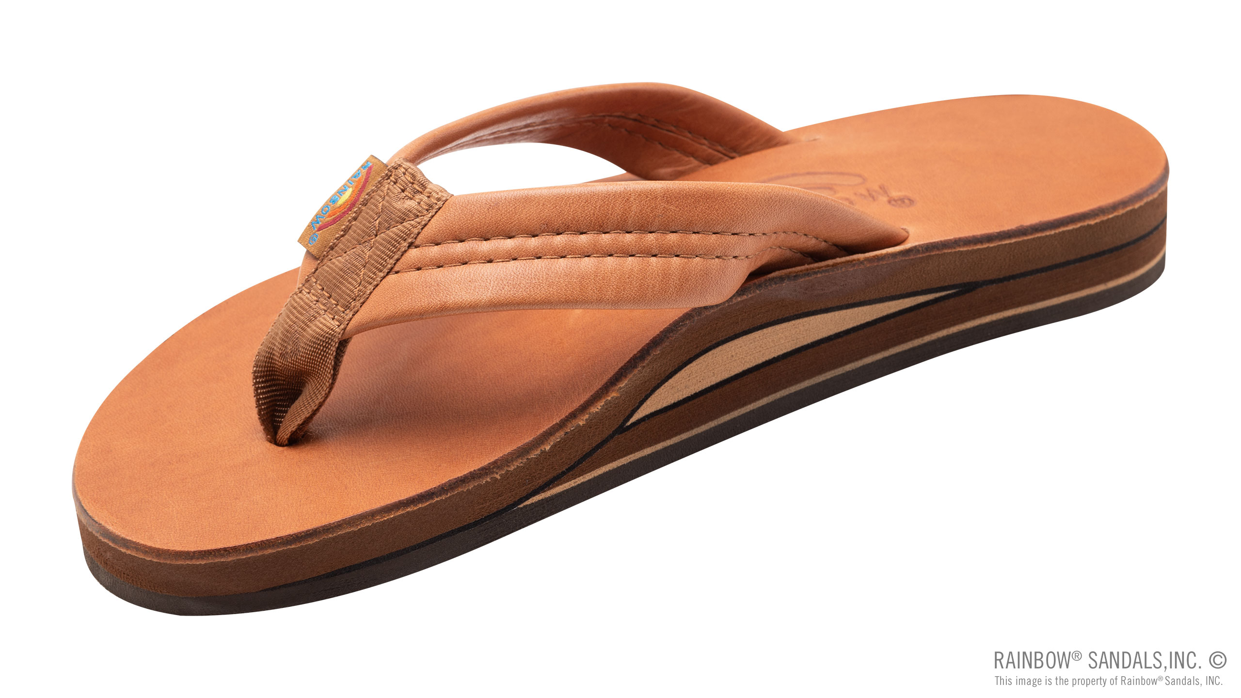 Luxury Leather - Double Layer Arch Support with a 1" Strap