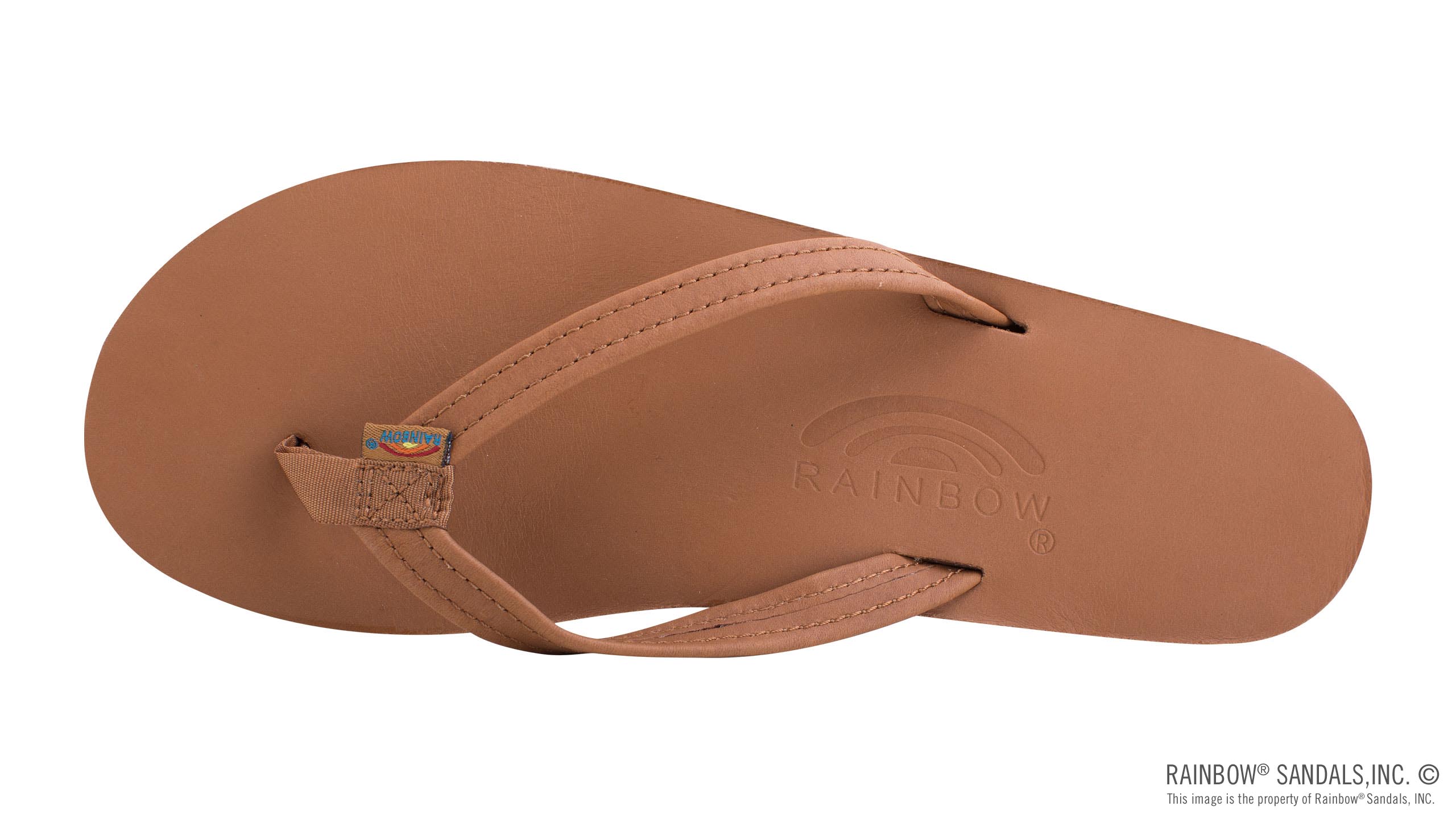 Double Layer Arch Support Classic Leather and 1/2" Narrow Strap - Image 3