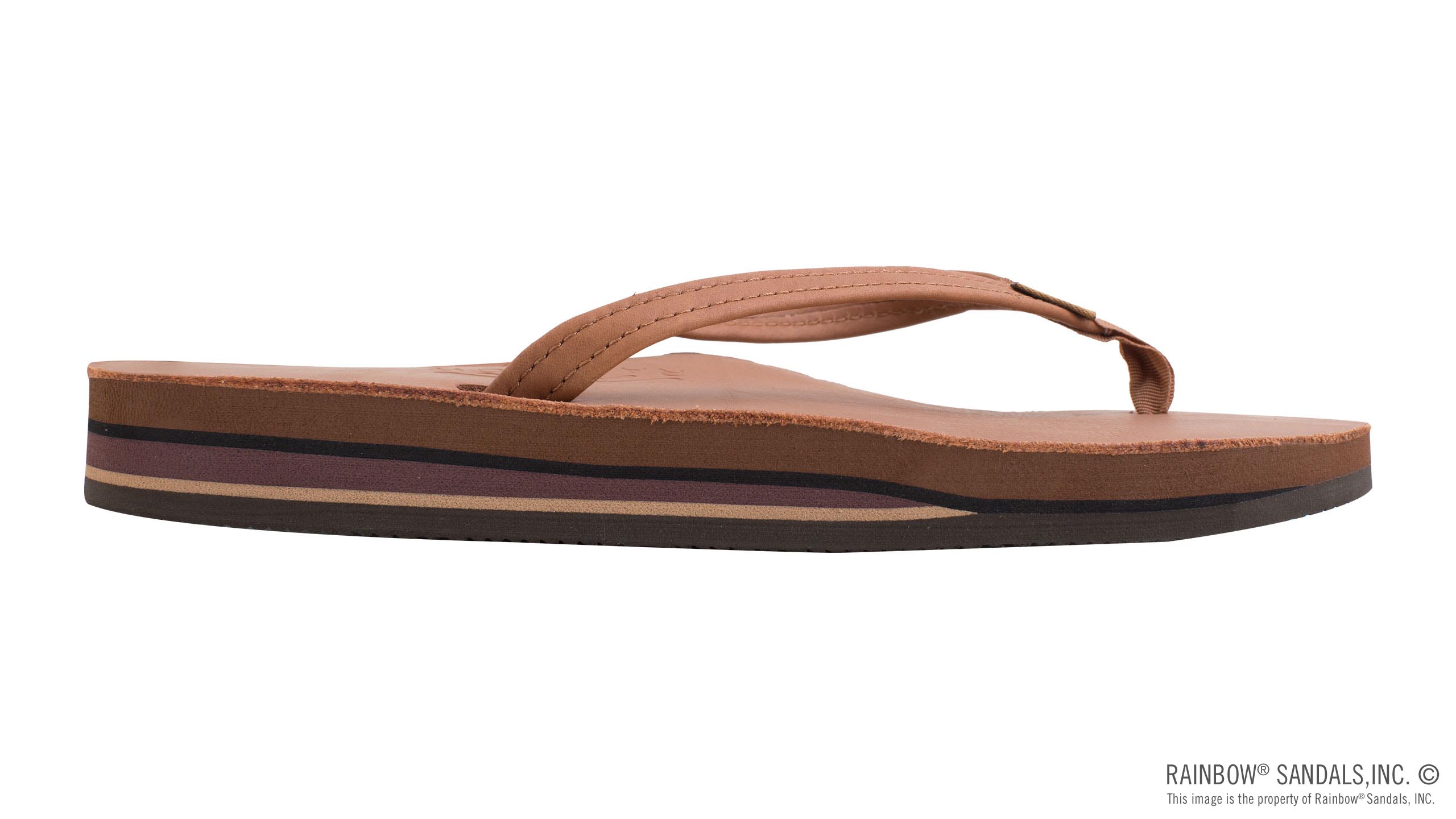Double Layer Arch Support Classic Leather and 1/2" Narrow Strap - Image 4
