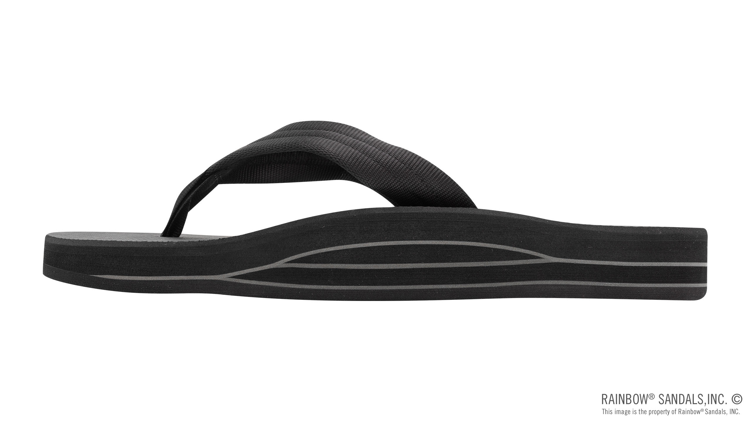 Classic Rubber - Double Layer Soft Top 1" Nylon Strap - Image 2