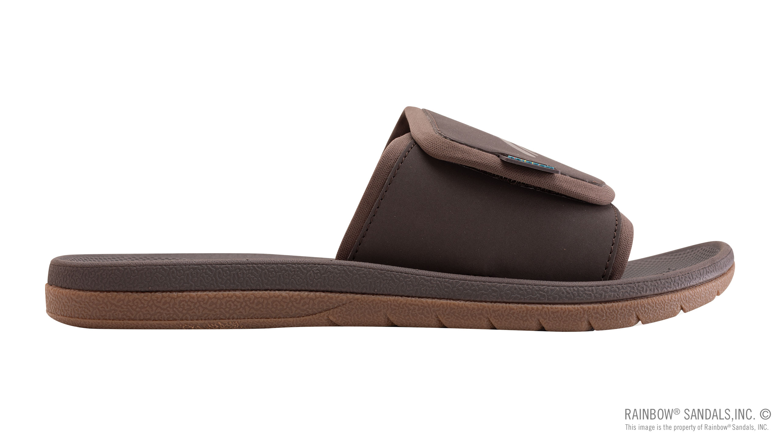 EastCape Slide - Men's Molded Rubber Black Adjustable Strap - Image 4