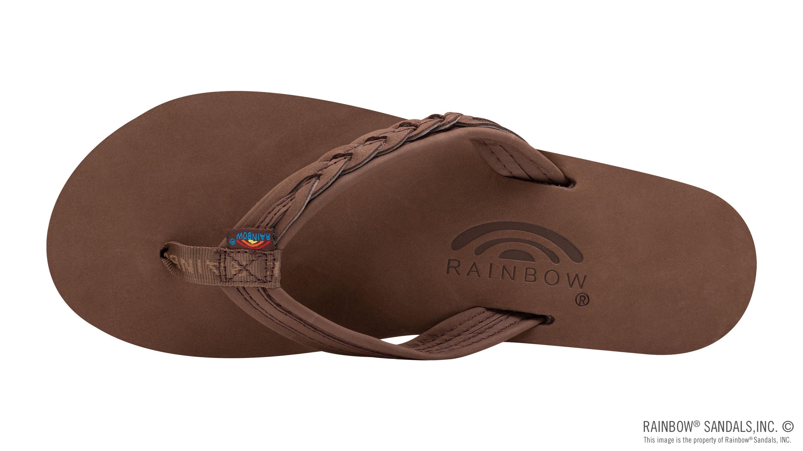 The Madison - Double Layer Arch Support with a Braid on a 3/4" Medium Rolled Strap - Image 3