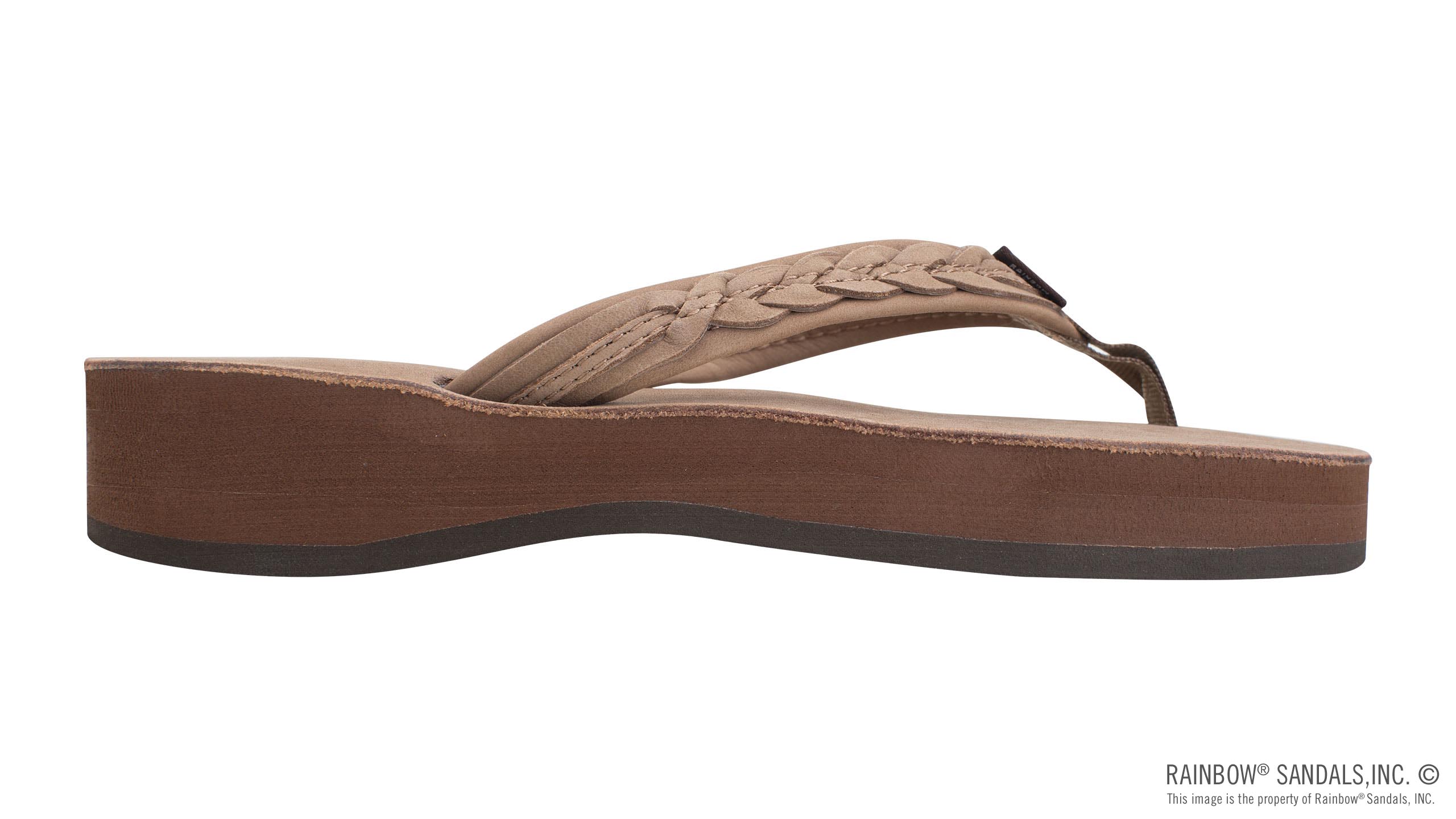Madison Four Layer Wedge with a 3/4" Medium Braided Strap - Image 4