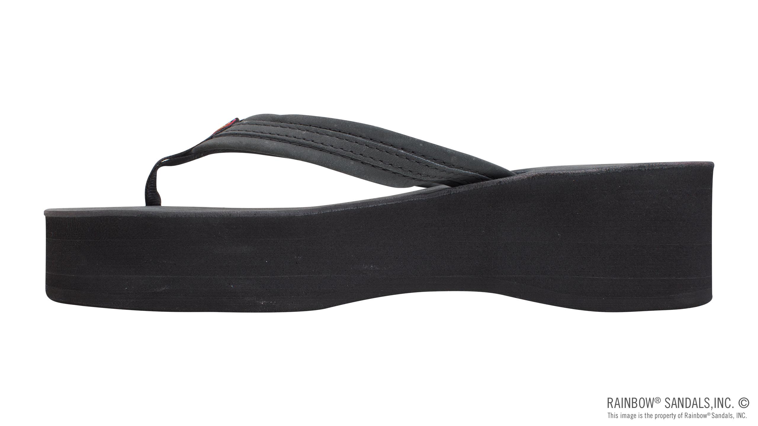 Madison Six Layer Wedge with a 3/4" Medium Braided Strap - Image 2