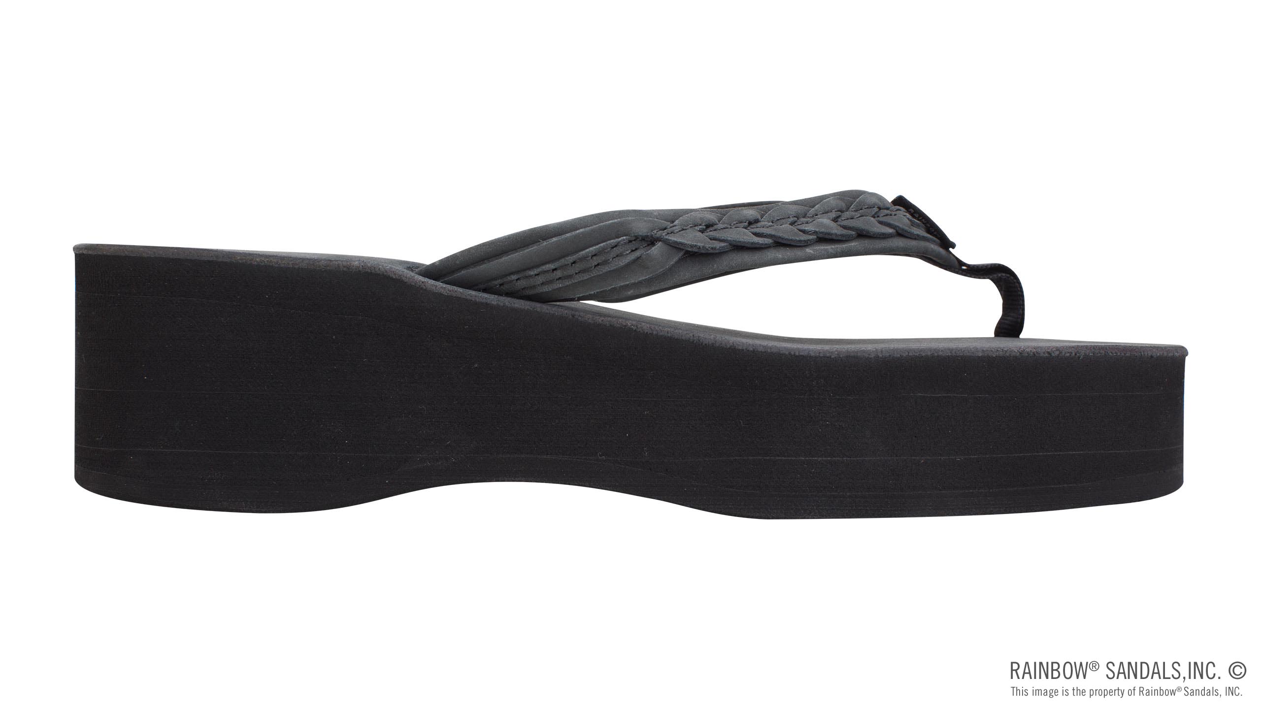 Madison Six Layer Wedge with a 3/4" Medium Braided Strap - Image 4