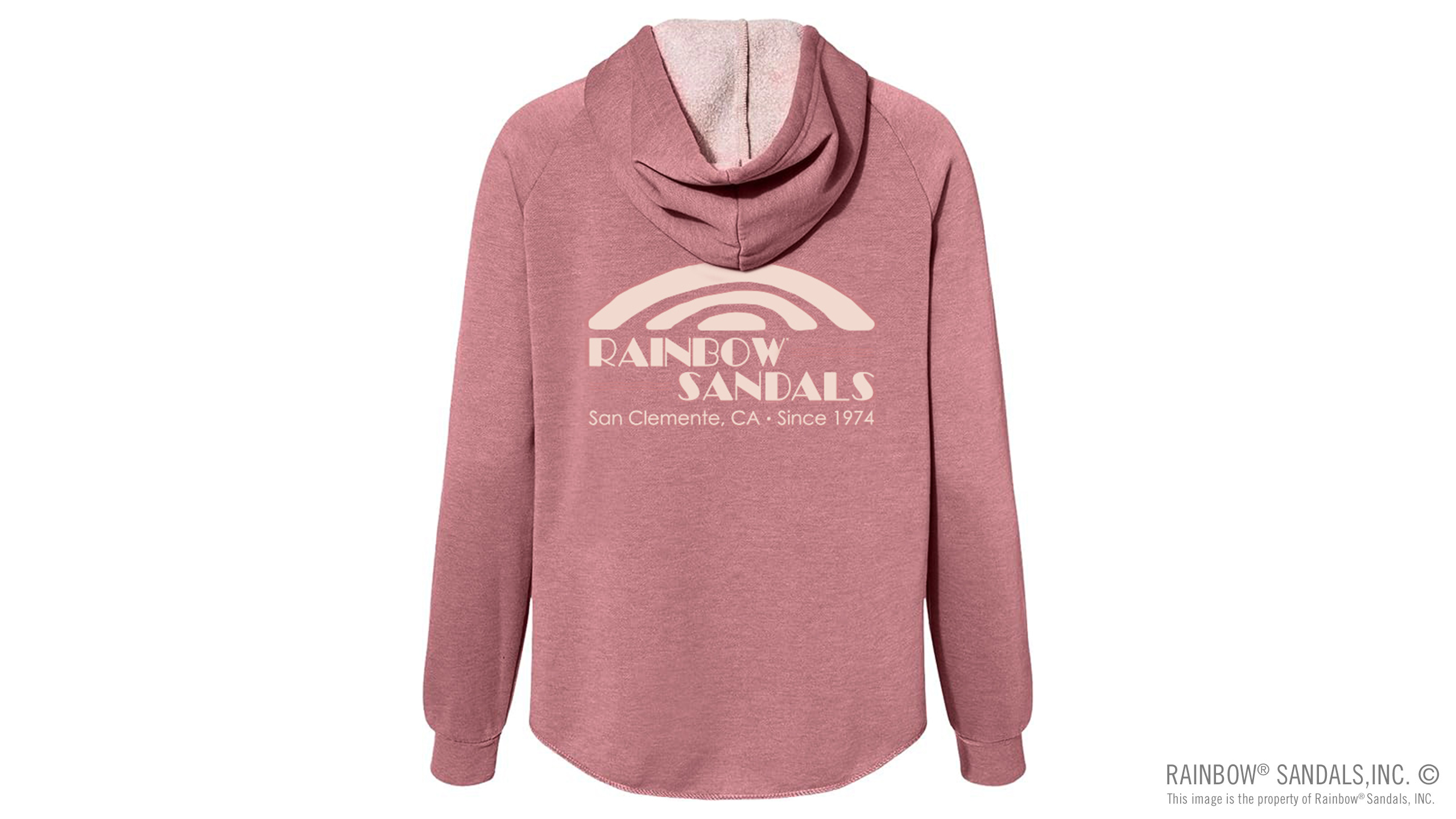 Women's Wave Wash Sweatshirt w/ Logo - Image 2