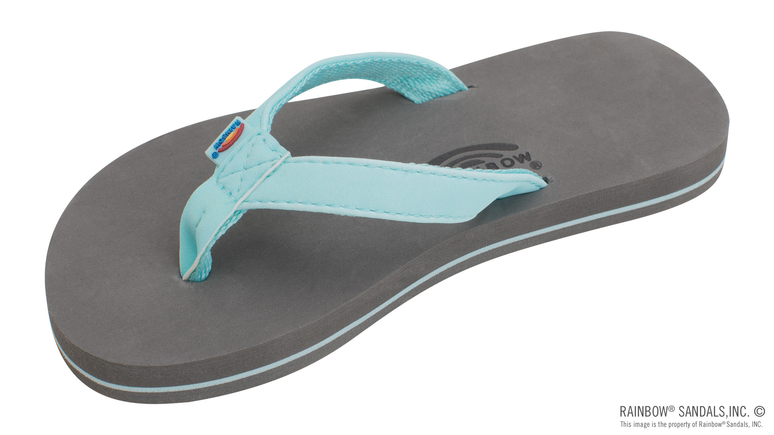 The Grombow - Soft  Rubber Top Sole  with 1/2" Narrow Strap and Pin line