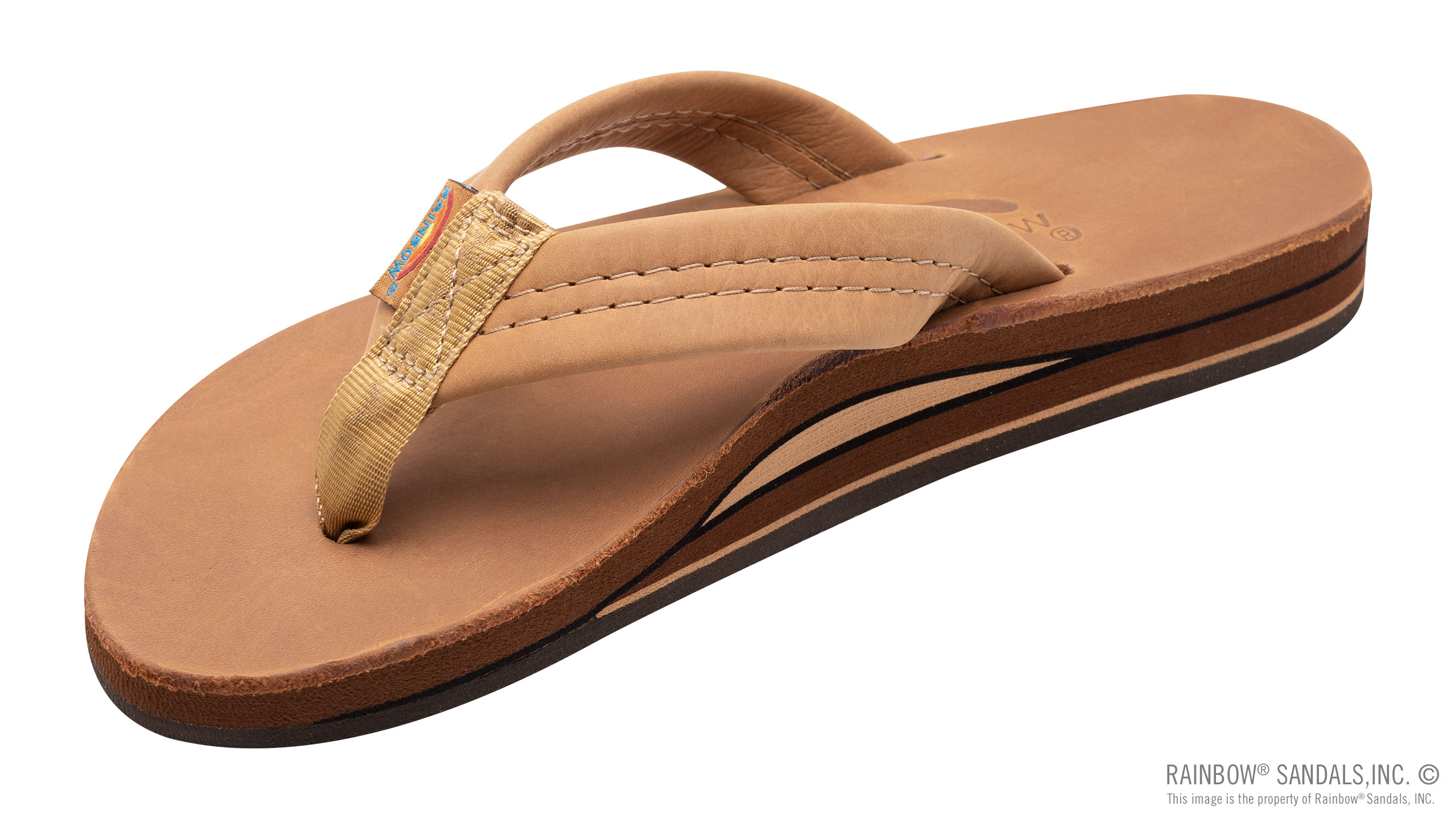 Luxury Leather - Double Layer Arch??Support with a 1" Strap
