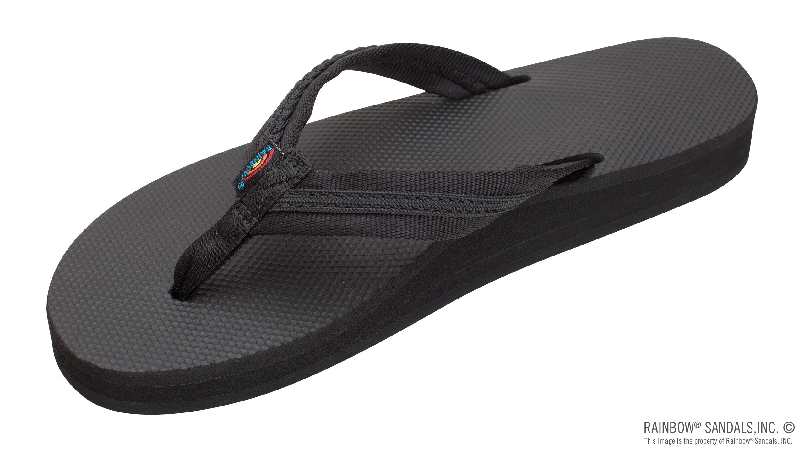 Double Layer Soft Rubber Top with 3/4" Braided Nylon Strap