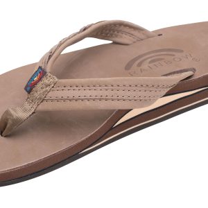 The Madison - Double Layer Arch Support with a Braid on a 3/4" Medium Rolled Strap